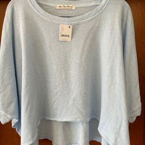 Free People blue top